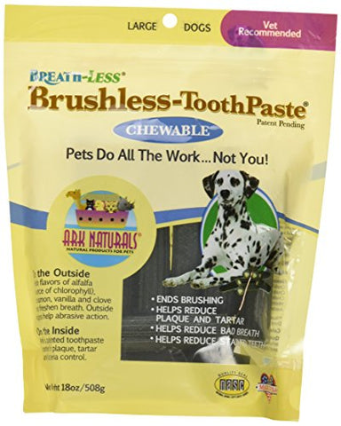 Ark Naturals Breathless Brushless Toothpaste For Large Dog - 18Oz