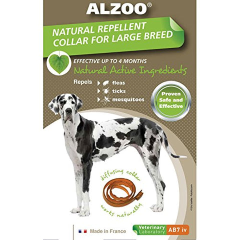 Alzoo Diffusing Dog Collar (Large/Extra Large)