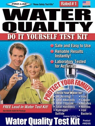 Pro Lab WQ105 Do-It-Yourself Water Quality Test Kit