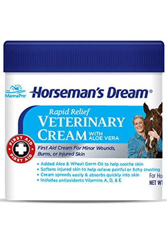 Horseman's Dream Veterinary Cream, Jar, 16-Ounces