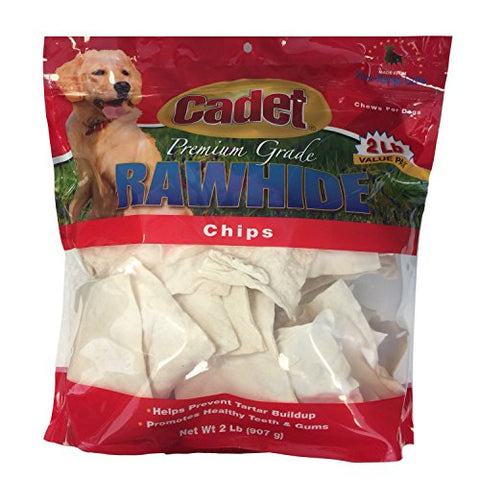 cadet Rawhide Dog Treat Chips; 2 lb.