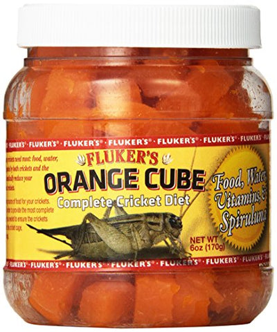 Fluker's 6 oz Orange Cube Complete Cricket Diet