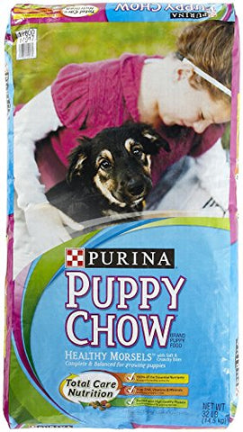 Purina 178112 Puppy Chow Healthy Morsels, 32-Pound