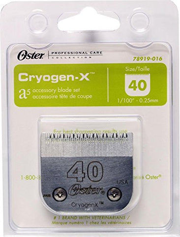 Oster Cryogen-X Pet Clipper Blade, 40