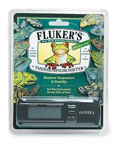 Fluker's Digital Thermometer/Hygrometer for Reptiles