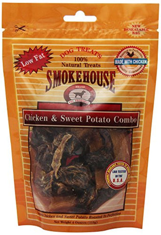 SMOKEHOUSE PET PRODUCTS 85430 Chick Potato Treat for Dogs, 4-Ounce