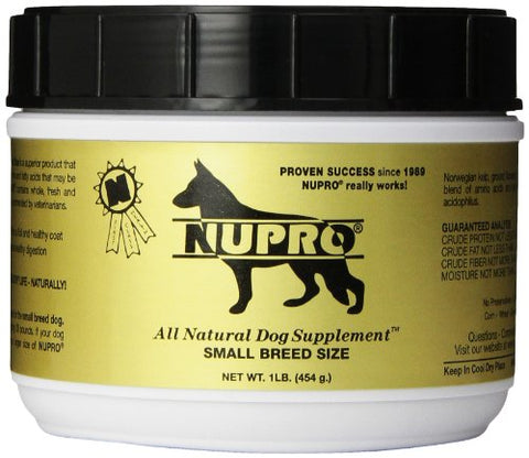 Nutri-Pet Research Nupro Dog Supplement, Small Breed, 1-Pound