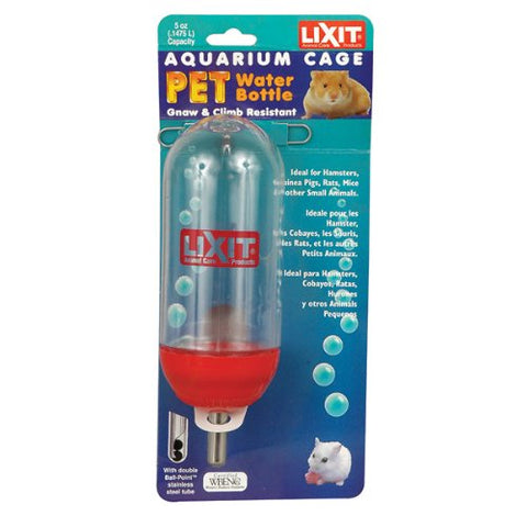 Lixit Aquarium Cage Water Bottle - 5 oz