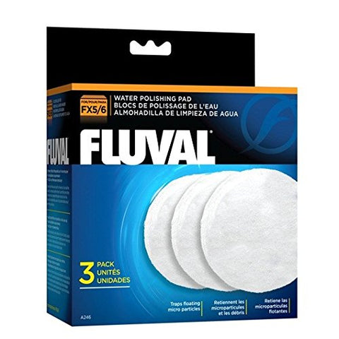 Fluval FX5 Fine Filter Water Polishing Pad - 3-Pack