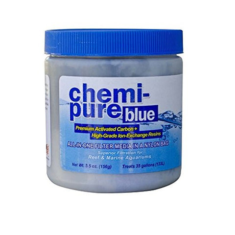 Boyd Enterprises Chemi-Pure Aquarium Filtration Media, 5.5-Ounce, Blue