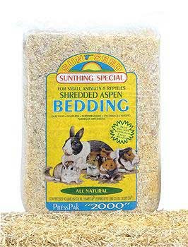 Small Animal Supplies Aspen Bedding 2000" (6Pc)