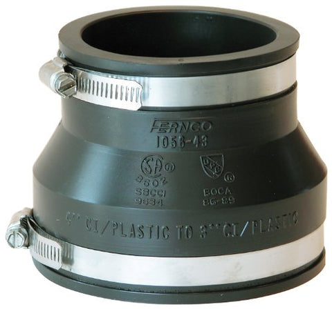 Fernco Inc.P1056-43 4-Inch by 3-Inch Stock Coupling
