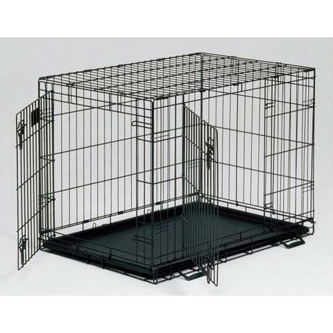 Midwest Life Stages Double Door Dog Crate 36" x 24" x 27"