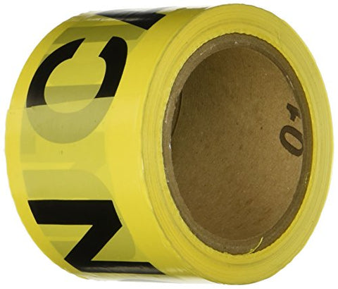 IRWIN Tools STRAIT-LINE 66231 Barrier Tape Roll, CAUTION, 3-inch by 1000-foot (66231)