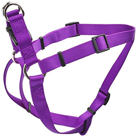 Coastal Pet Products DCP6945PUR Nylon Comfort Wrap Adjustable Dog Harness, 1-Inch, Purple