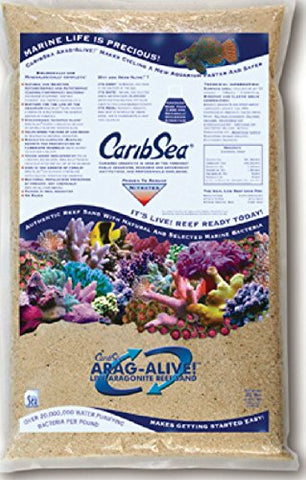 Carib Sea Arag-Alive Special Grade Reef Sand, 20-Pound