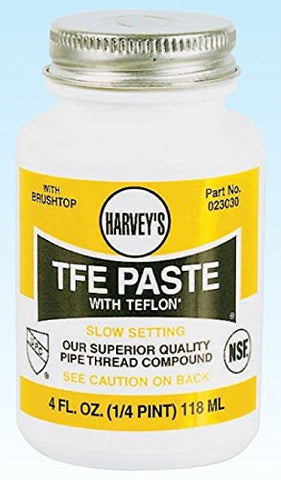Harvey 023030 1/4 Pint TFE Paste with Teflon