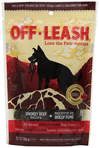 Complete Natural Nutrition Buddy's Kitchen Off-Leash Treat Smokey Beef, 5.29 oz.