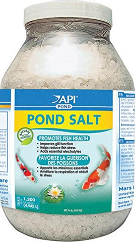 API POND SALT Pond Water Salt 9.6-Pound Container