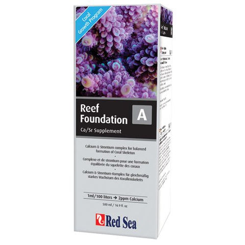 Red Sea Reef Foundation A Supplement (Ca/Sr) - 500ml