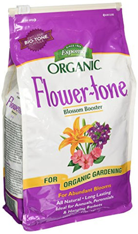 Espoma FT4 4-Pound Flower-tone 3-4-5 blossom booster Plant Food