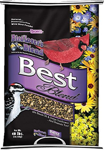 F.M. Brown's Bird Lovers Blend, 40-Pound, Best Blend