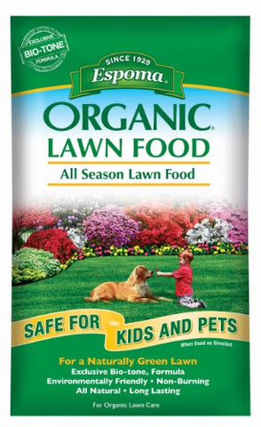 Espoma EOLF28 Organic All Season Lawn Food, 28-Pound