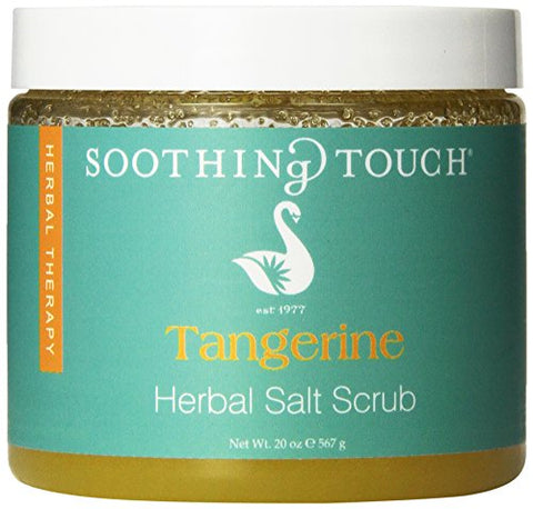 Soothing Touch Salt Scrub, Tangerine, 20 Ounce