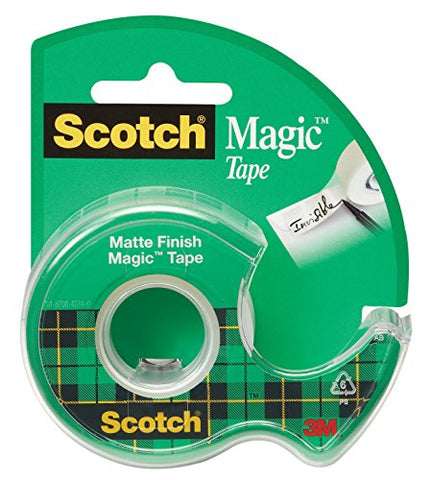 Scotch Magic Tape, 1/2 x 450 Inch (104)