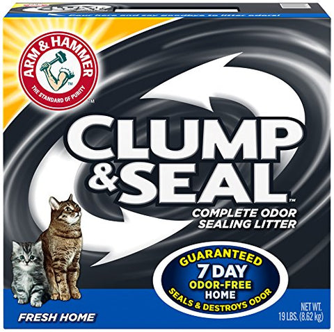 Arm & Hammer Clump & Seal Litter, Fresh Home, 19 Lbs