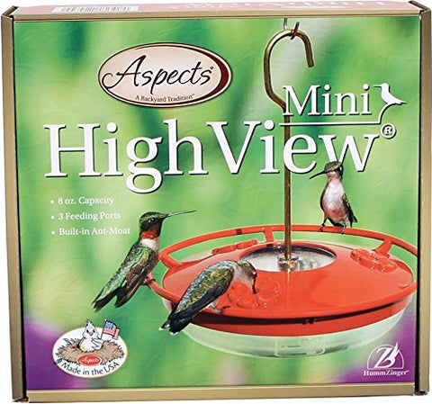 Aspects 430 Hummzinger Highview Mini Hummingbird Feeder