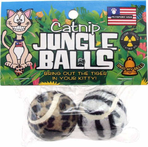 Petsport Catnip Jungle Balls 2 Pack