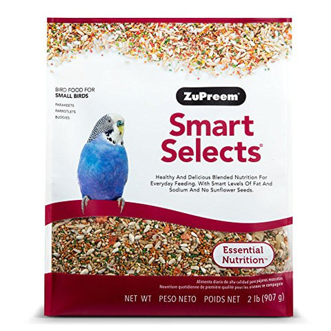 ZuPreem Smart Selects for Parakeet, 2 lb