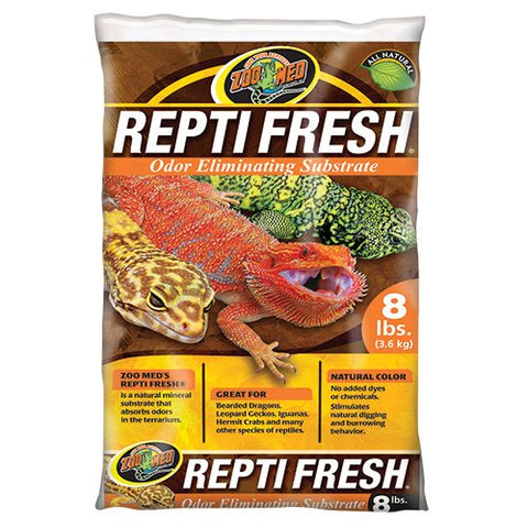 Zoo Med ReptiFresh Odor Eliminating Substrate, 8 Pounds