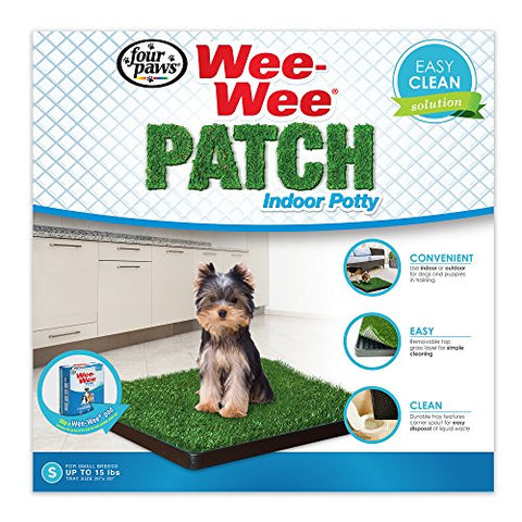 Four Paws Wee-Wee Dog Grass Patch Tray, Small