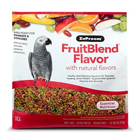 Zupreem FruitBlend Parrot Conure Medium Large 3.5 LB