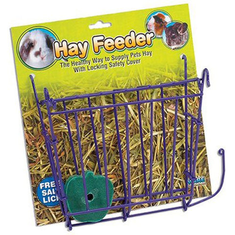 Ware Manufacturing Hay Feeder with Free Salt Lick