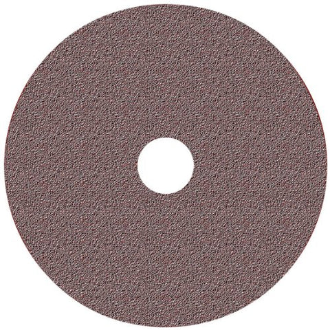 Norton 01909 50 Grit Aluminum Oxide Fibre Sanding Discs, 5-Inch x 7/8-Inch